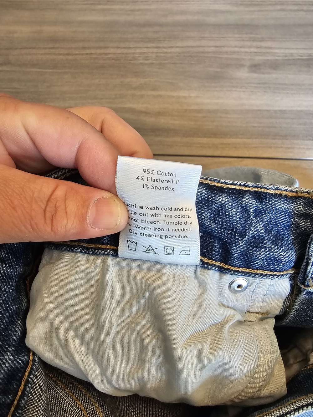 JBD Just Black Denim Straight Leg Jeans Size 26 - Picture 7 of 8